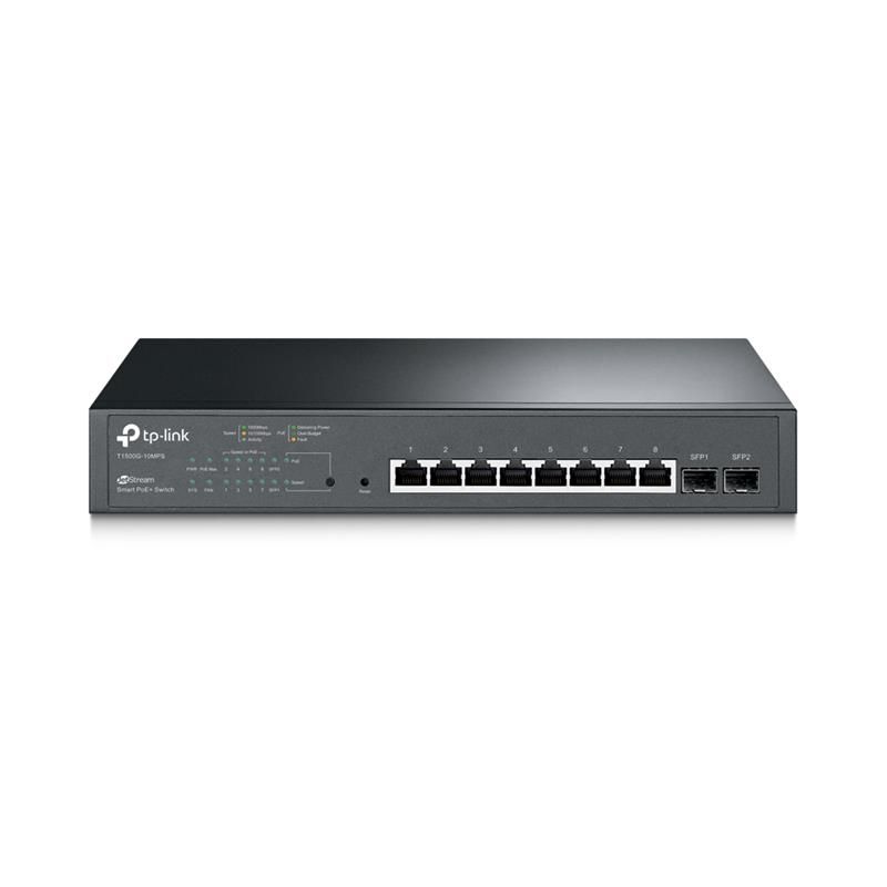 Tp Link T1500g 10mps Switch 8xgb Poe 2xsfp